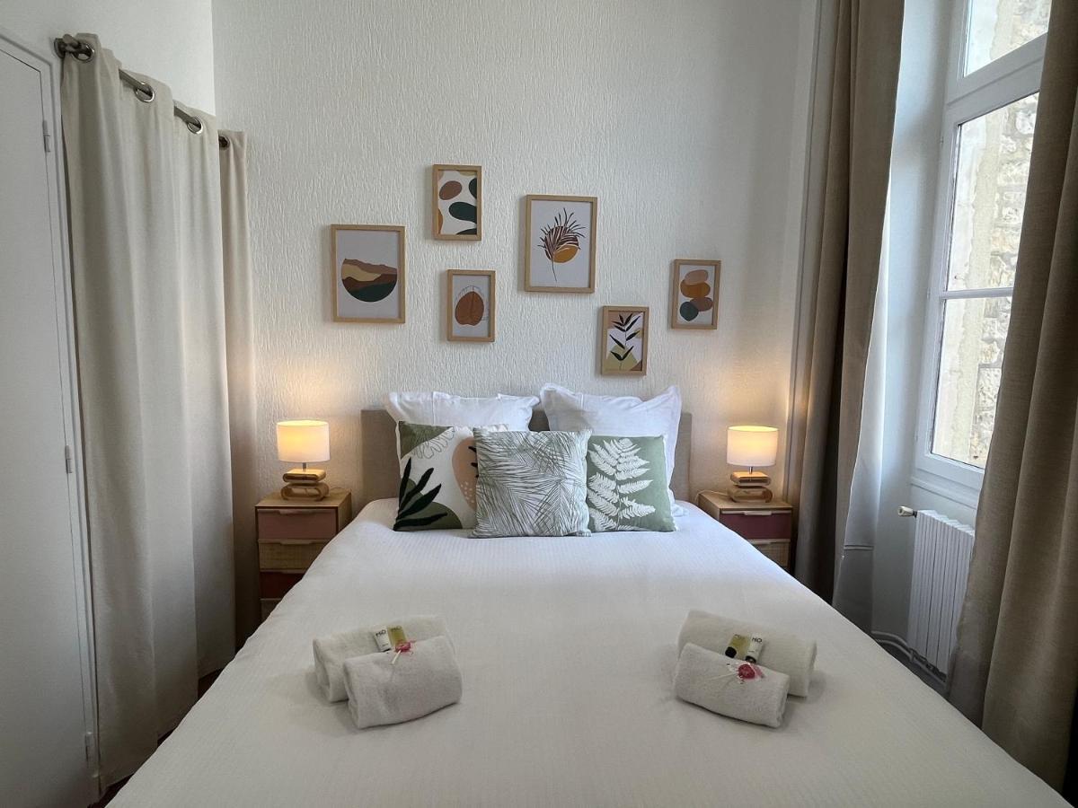 Paon, Coquet Appt Avec Parking A Caen Apartment Bagian luar foto
